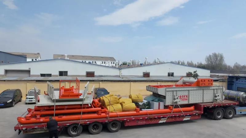 បញ្ជាទិញម្តងទៀតពីអាស៊ីកណ្តាល! Jinqi Gold Mining Screen Unit ត្រូវបានដឹកជញ្ជូន