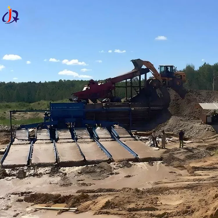 ដីឥដ្ឋ Alluvial រោងចក្រលាងមាស