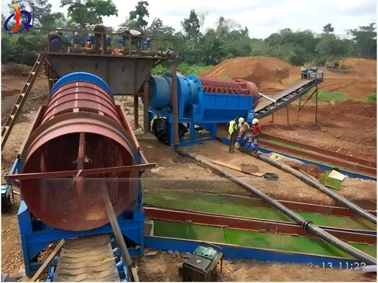Clay-Rich Alluvial Gold Mining Equipment