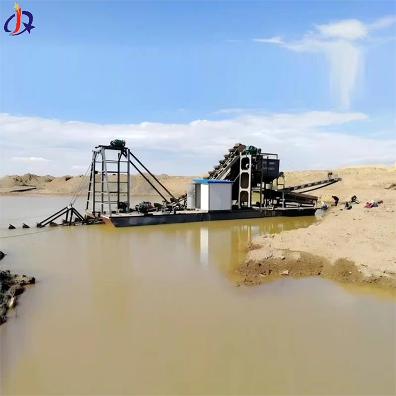 River Gold Dredger សម្រាប់ការទាញយកមាស Placer